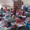 Fun Writing di kelas. Semangat mengikuti kegiatan Fun Writing With Majalah Bravo!
